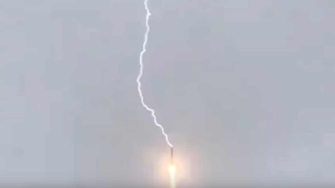 Video of Russian rocket struck by lightning goes viral, what happened next?