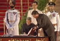 Former Foreign secretary S. Jaishankar takes oath as Union Minister at a swearing-in ceremony at Rashtrapati Bhavan in New Delhi on May 30, 2019. Former Foreign secretary S. Jaishankar takes oath as Union Minister at a swearing-in ceremony at Rashtrapati Bhavan in New Delhi on May 30, 2019.