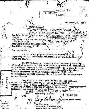 FBI document FBI document