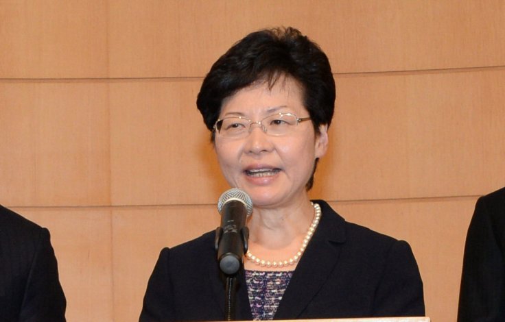 Hong Kong Chief Executive Carrie Lam