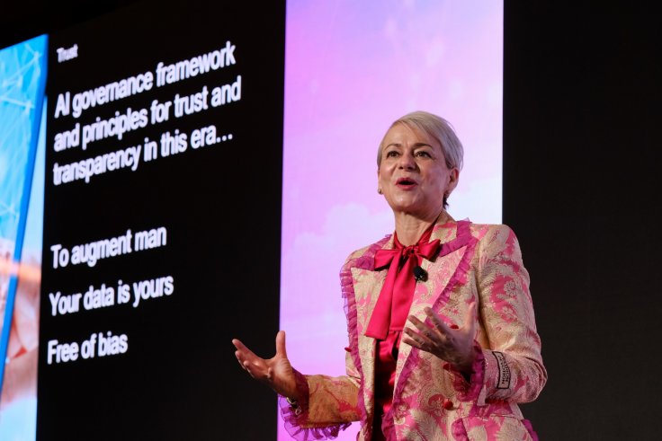 IBM's Harriet Green delivering opening keynote.