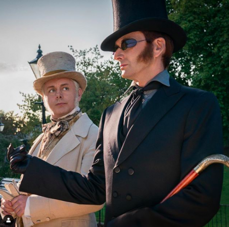 Neil Gaiman's Good OmensGood Omens Prime (@goodomensprime/Instagram) Neil Gaiman's Good OmensGood Omens Prime (@goodomensprime/Instagram)