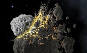 asteroid collision asteroid collision