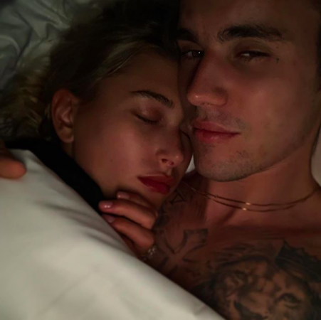 Justin Bieber with wife Hailey BaldwinJustin Bieber (@justinbieber/Instagram)