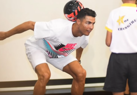Cristiano Ronaldo in Singapore
