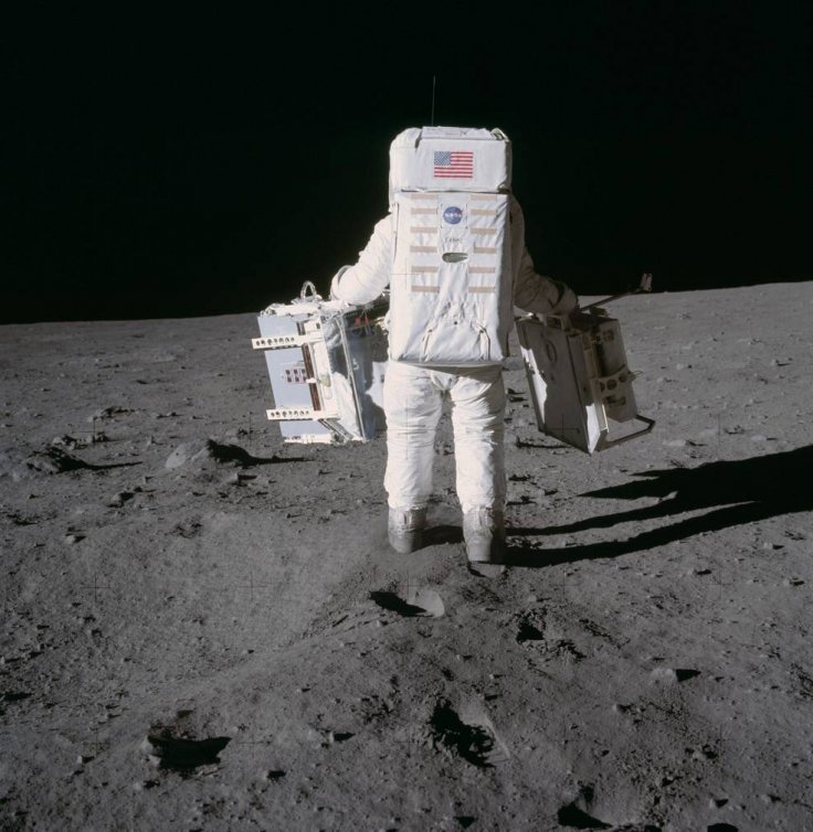 NASA experiment on moon