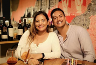 Preeti Nair and her brother, Subhas Nair Preeti Nair and her brother, Subhas Nair