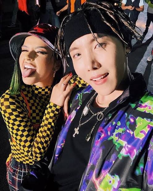 BTS J-Hope and BeckyG CNS challenge