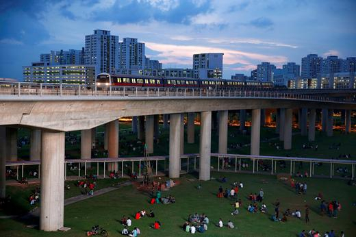 Singapore train service 