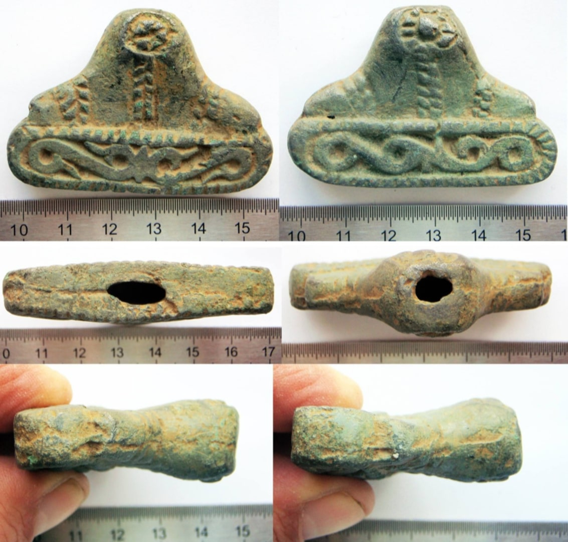 Part of the hilt of the sword of the XI-XIII centuries from Läänemaa. Picture is illustrative. Source: Department for the Protection of Antiquities