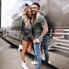 Michael Ray with wife Carly Pearce