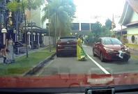 Boy hit by car Boy hit by car