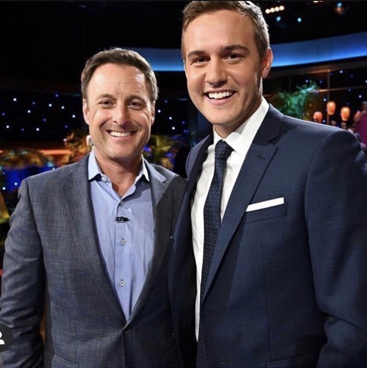 Chris Harrison and Peter Weber