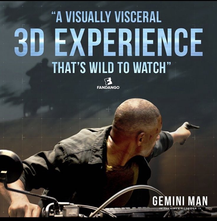 Will Smith in "Gemini Man" 