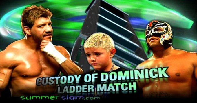 Throwback When Wwe Projected Rey Mysterio S Son Dominick As Biological Child Of Eddie Guerrero