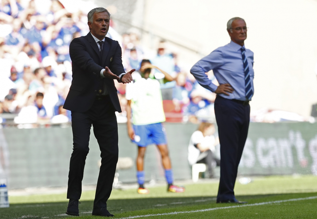 Jose Mourinho and Claudio Ranieri