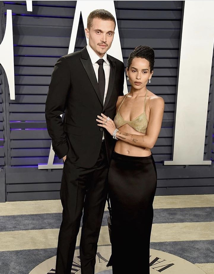 Zoe Kravitz and Karl Glusman