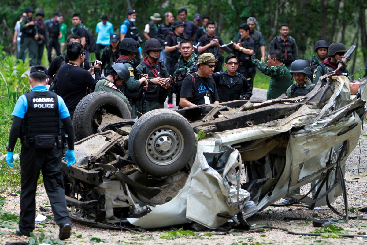 Thailand: Bomb Attack Kills 3 Police Officers In Yala Province