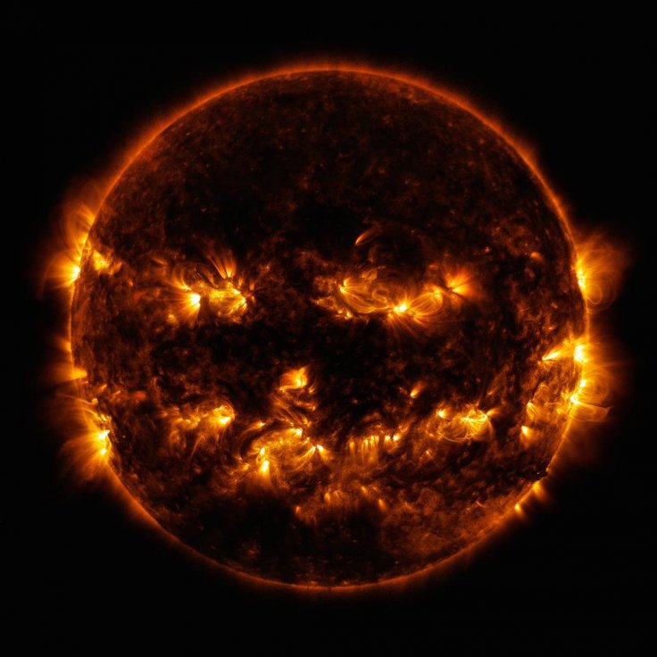 NASA SDO Image: Jack-o-Lantern Sun
