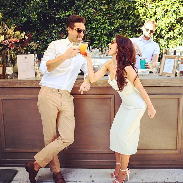 Sarah Hyland and Wells Adams Sarah Hyland and Wells Adams