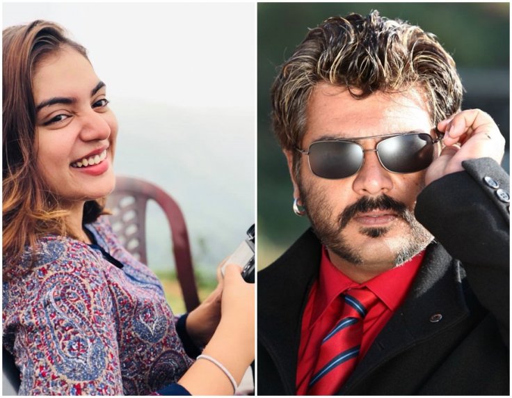 Nazriya Nazim and Ajith