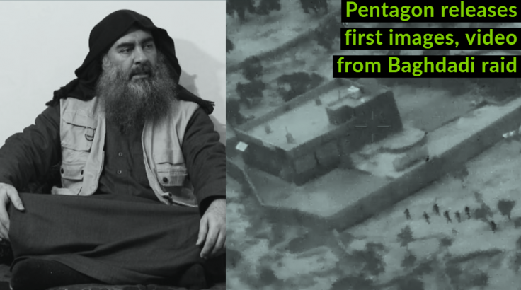 Pentagon releases first images, video from raid to kill Abu Bakr al Baghdadi