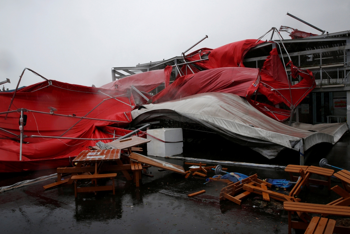 Typhoon Megi Approaches Landfall In Taiwan Thousands Evacuated