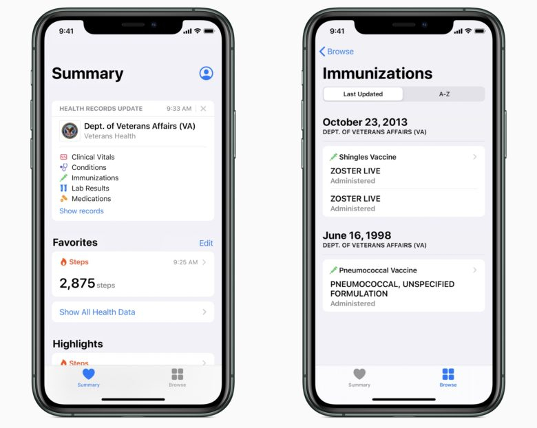 iPhone Health app: US veterans can now access all their ...