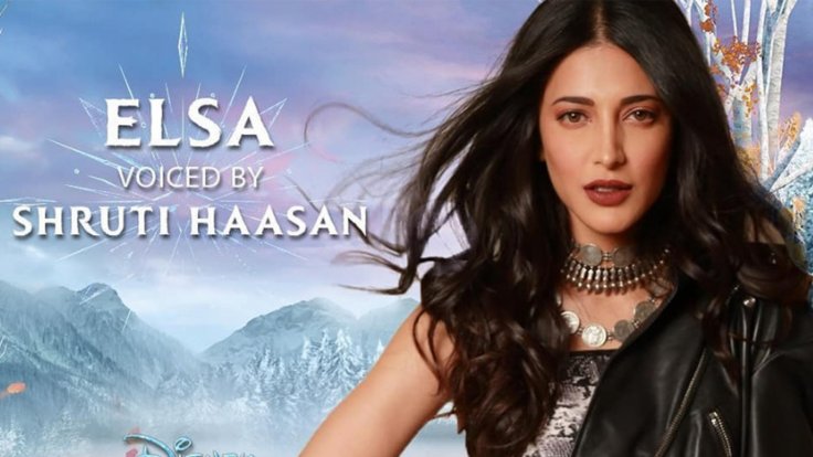 Frozen 2 Shruti Haasan as Elsa 