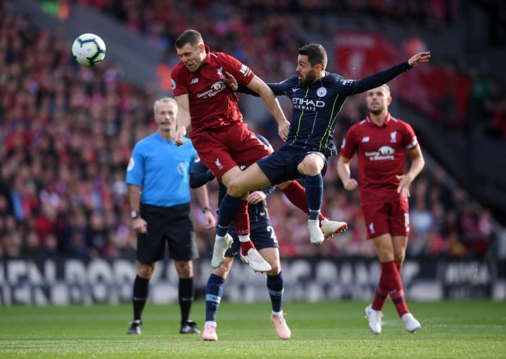 James Milner and Bernardo Silva