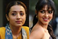 Trisha Krishnan and Amala Paul Trisha Krishnan and Amala Paul