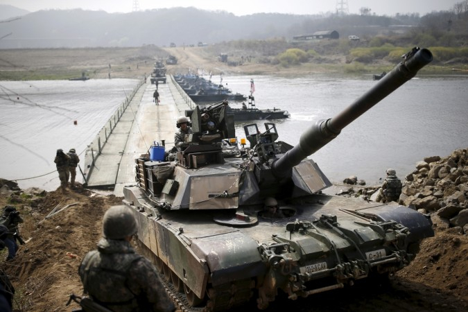 US South Korea military drill 