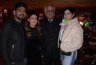 Nayanthara and Vignesh with Boney Kapoor Nayanthara and Vignesh with Boney Kapoor