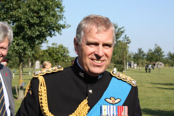 Prince Andrew at the National Memorial Arboretum, Alrewas, 1st September 2011