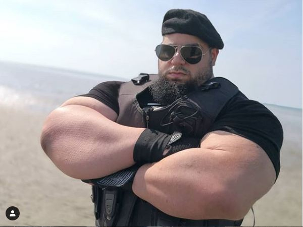 Iranian Hulk Sajad Gharibi