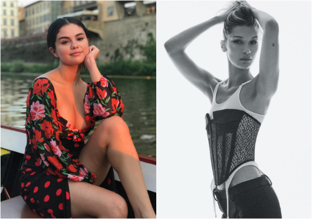 Salena Gomez and Bella Hadid Salena Gomez and Bella Hadid
