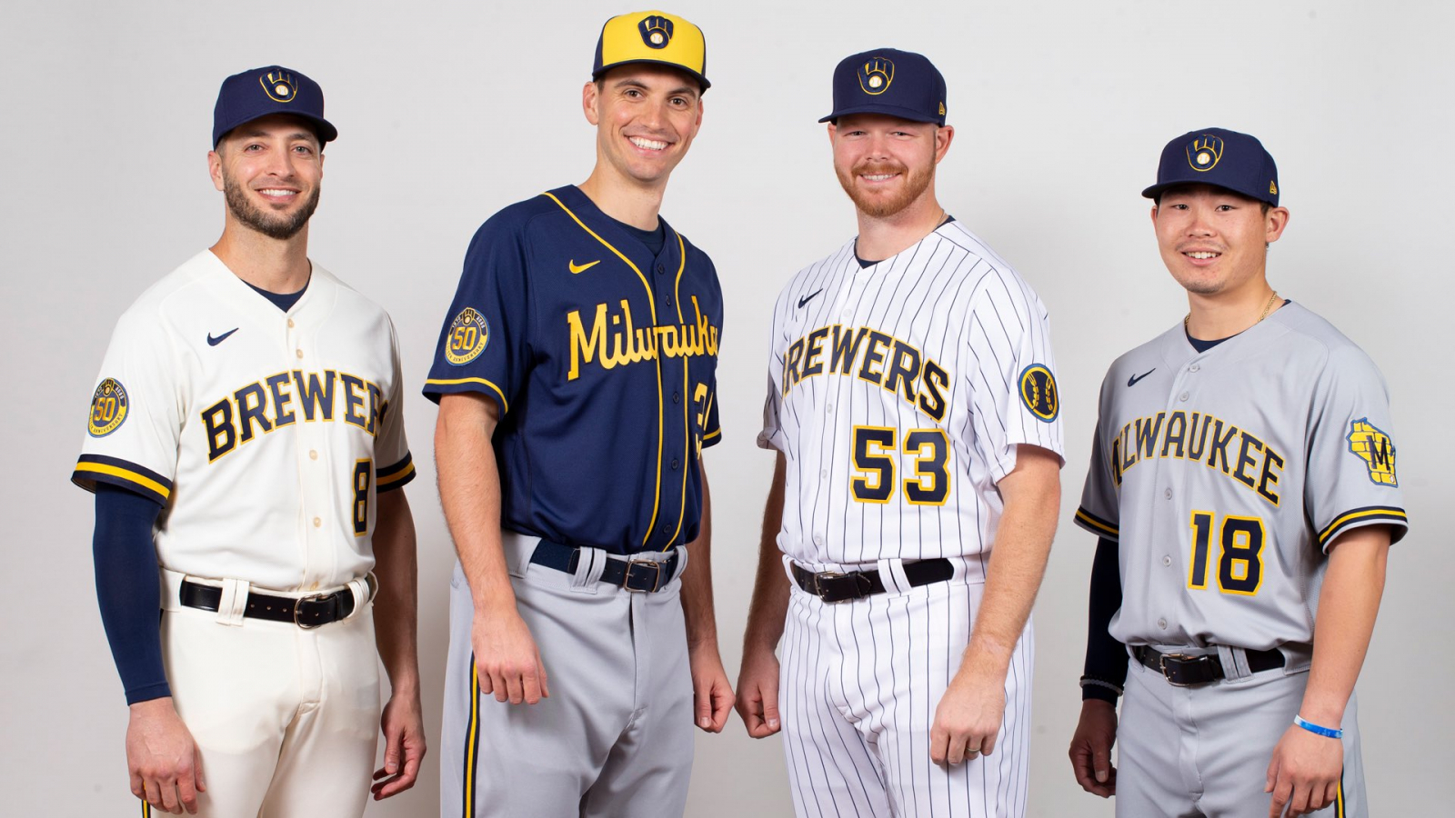 Milwaukee Brewers unveil new logo and uniform for 2020 MLB ...