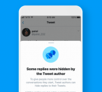 Twitter users can now hide replies.