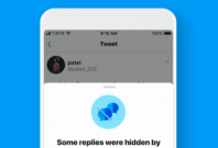 Twitter users can now hide replies.