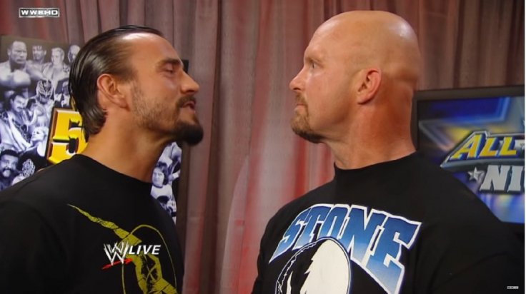 CM Punk and Stone Cold Steve Austin