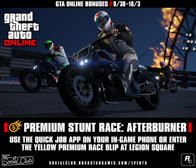 GTA Online: Premium Stunt Race - Afterburner