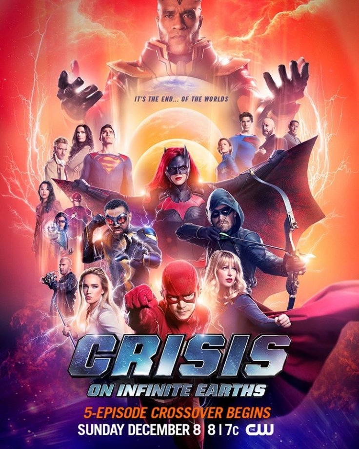 crisis on Infinite Earths poster crisis on Infinite Earths poster