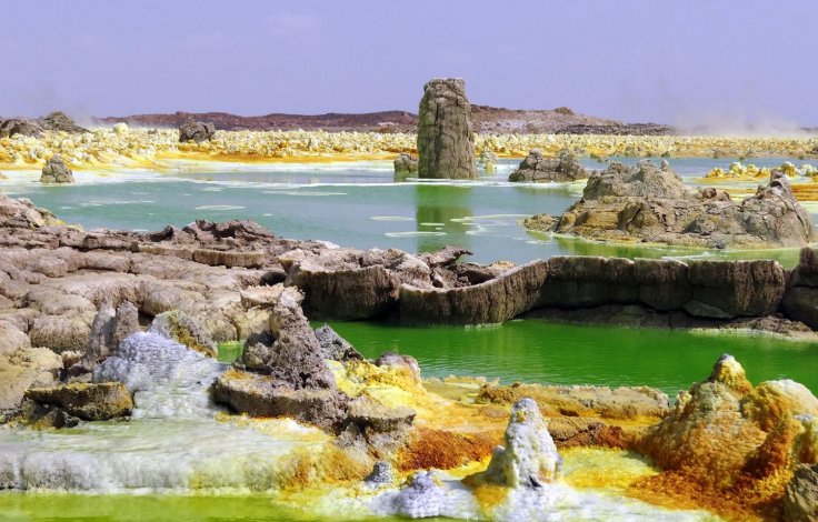 Dallol torrid pond