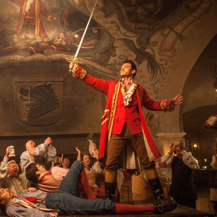 Luke Evans in Beauty and the Beast