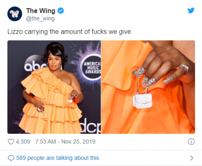 Lizzo Tiny bags memes