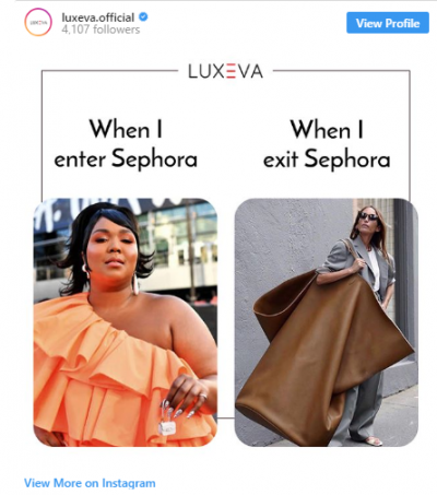 Lizzo Tiny bags memes