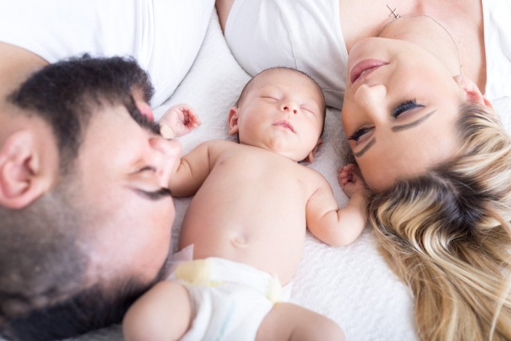 Family with a child Family with a child