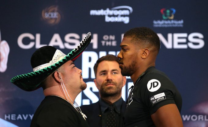 Anthony Joshua Andy Ruiz Jr