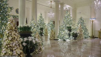 White House Christmas Decoration