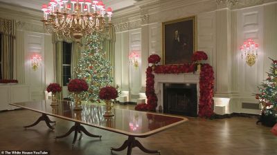 White House Christmas Decoration